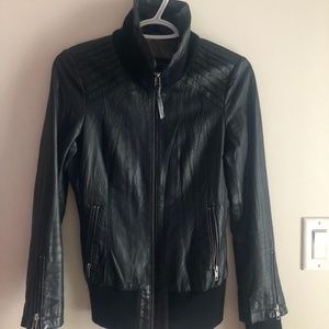 Mackage leather jacket